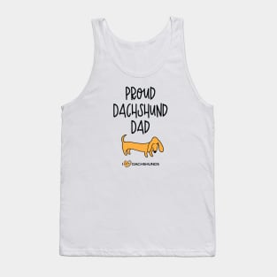 Proud Dachshund Dad Tank Top